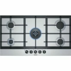 Edelstahl Gastisch 90cm 5 Brenner - Ec9a5rb90 - Siemens