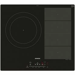 Induktionskochfeld 60cm 3 Brenner 7400w Schwarz - Ex611fjc1f - Siemens