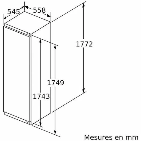 Integrierter Stromabnehmer Gefrierschrank 211l A ++ - Gi81nacf0 - Siemens – Bild 5
