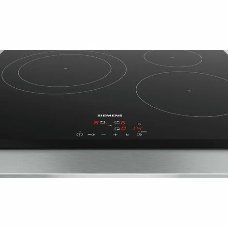 Induktionskochfeld 60cm 3 Brenner 4600w Schwarz - Eu631bjb1e - Siemens – Bild 3