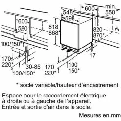 Unterbaukühlschrank Integrierbar Mit Integrierbarem Stromabnehmer 137l A ++ - Ku15radf0 - Siemens -SIEMENS Geschäft 70444992 4