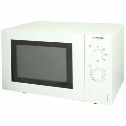 Siemens HF12M, Mikrowelle, Vertieft Weiß, 800 W, 24,5 Cm