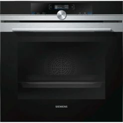 Einbaubackofen 71l 60cm Mit Pyrolyse Edelstahl/schwarz - Hb675g5s1f - Siemens